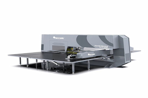 Caratteristiche tecniche della macchina combinata punzonatrice-laser CNC
